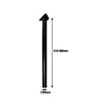 Adoored 60 x 870mm Steel Black Round Breakfast Bar Leg