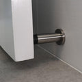 Adoored 60mm Satin Chrome Monument Door Stop Steel Interior Use