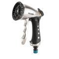 Holman 12mm Platinum Multi Function Gun - 10 Spray Patterns - Black/Silver - SuperSaverAU - view 1