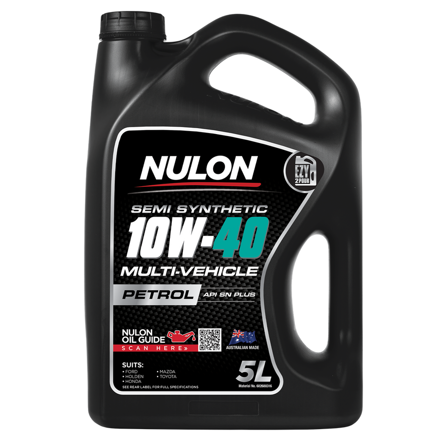 Nulon Semi Synthetic Engine Oil - 10W-40 - 5L - Multi Vehicle - High Performance - SuperSaverAU - view 1