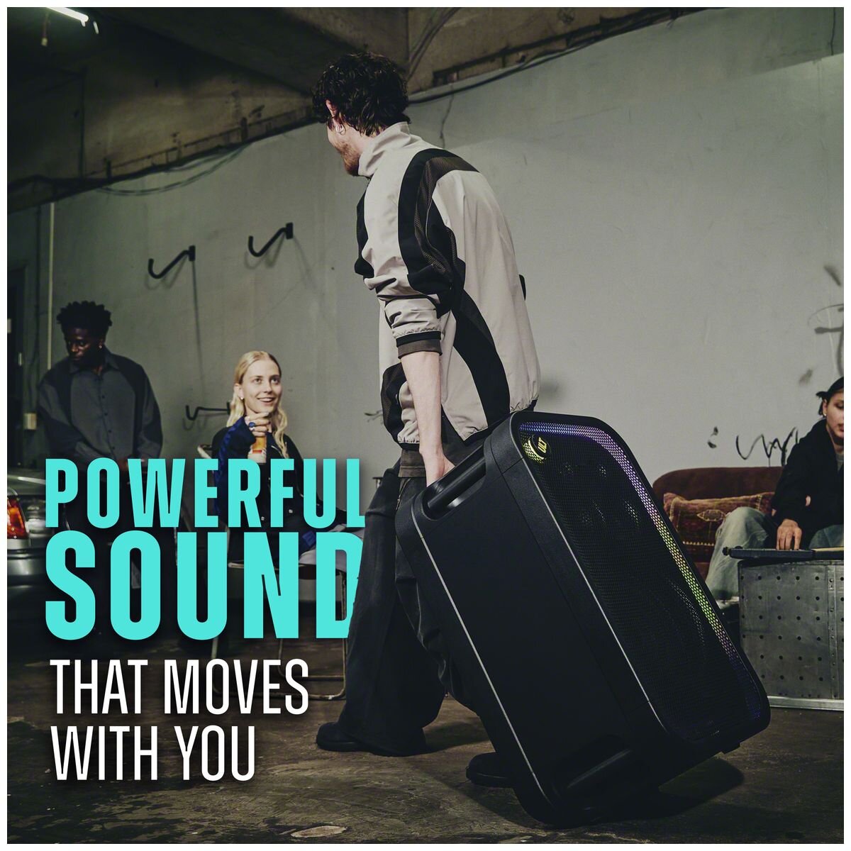 Sony ULT Tower 7 party speaker - 30-hour battery, IPX4 splash resistance, karaoke ready - SRSULT700