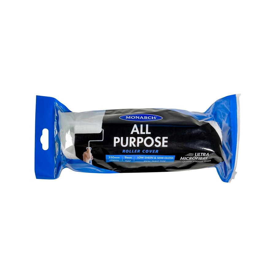 Monarch Ultra Microfibre Roller Cover 230mm 9mm Nap Smooth Finish - SuperSaverAU - view 1