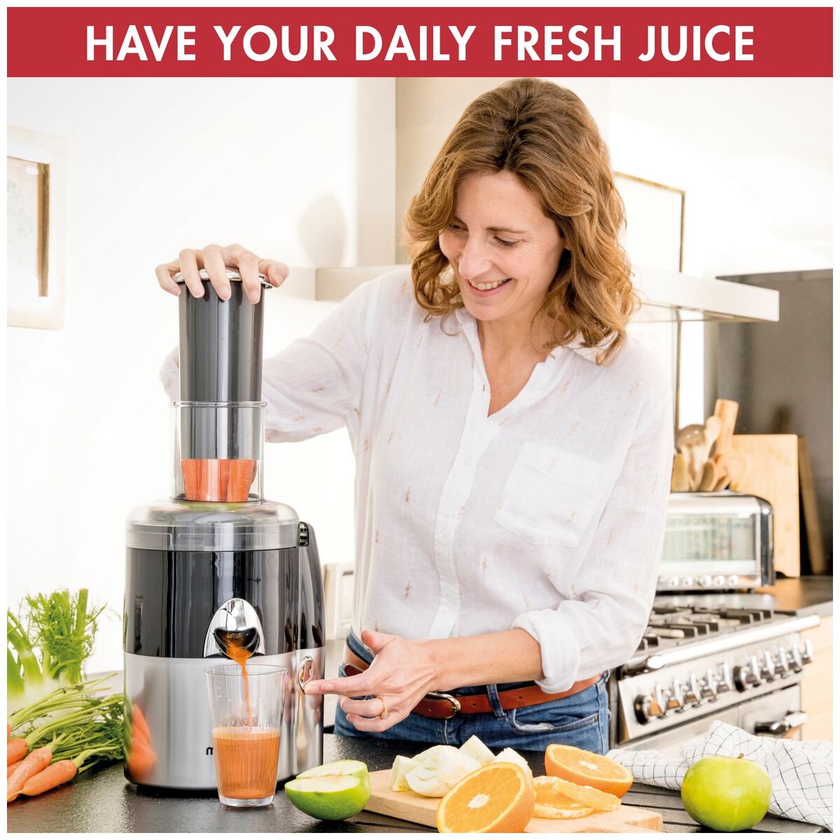 Magimix Juice Expert 3 Cold Press Juicer 400W - 3-in-1 Extra Press, Juice Filter, Citrus Press - 18085AU