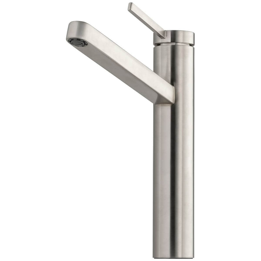 Oliveri Pepe swivel mixer tap - Nickel finish, 180 degree swivel, WELS 5 Star, 6L per minute - PT2025-BN
