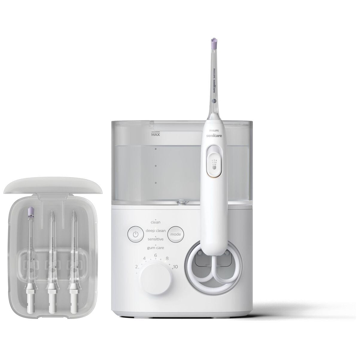 Philips Sonicare Power Flosser 7000 - QuadStream Nozzle, Pulse Wave, Whisper-Quiet Design - HX3911-42