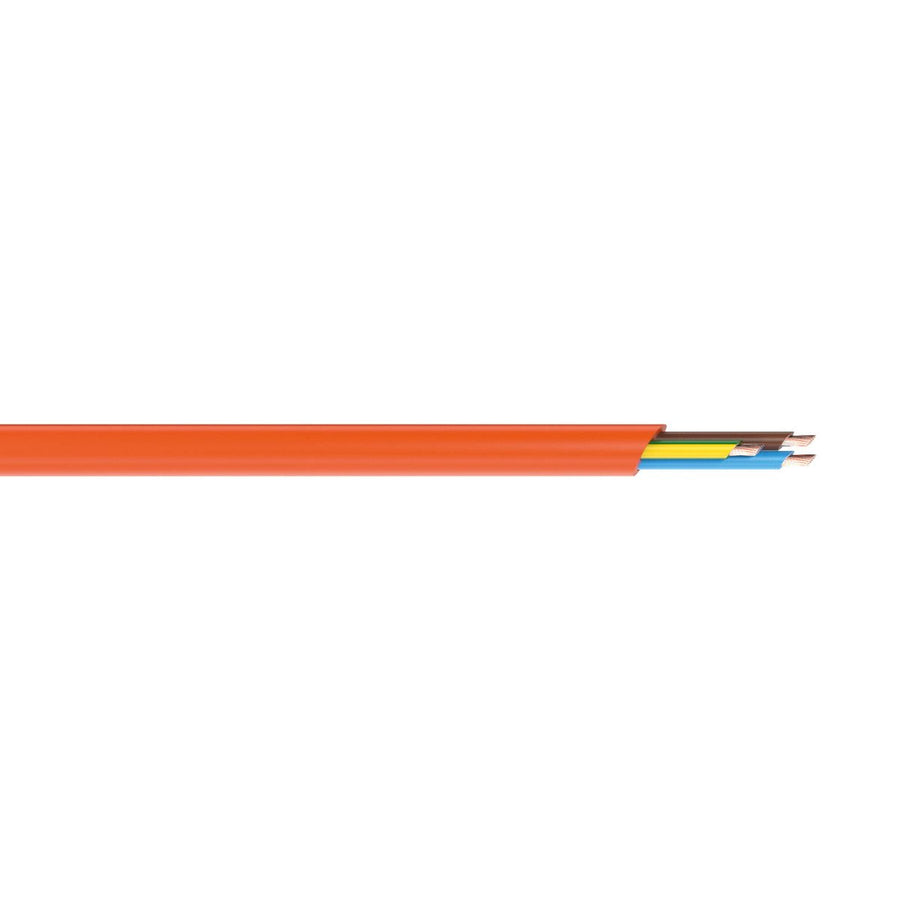 Deta 3-Core Cable - 5m - 1.5mm² - Orange - Flexible - 250/440V - SuperSaverAU - view 1