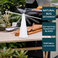 Brilliant White No Fly Zone Fly Repellent Fan 2 Pack - 92mm x 242mm - Portable - SuperSaverAU - view 3