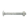 Zenith M6 x 50mm Hot Dip Galvanised Cup Head Bolts Nuts 25 Pack - SuperSaverAU - view 2