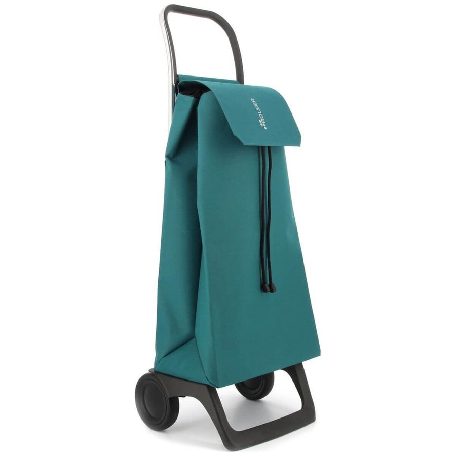 Rolser Jet LN Joy 2 wheel folding trolley - Aquamarine green - Aluminium chassis - R-JET001-1076