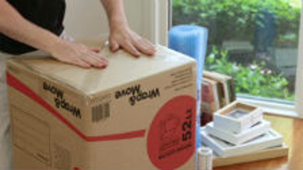 Wrap & Move Tape Dispenser - Packing Tape - 48mm x 50m - Ergonomic Design - SuperSaverAU - view 5