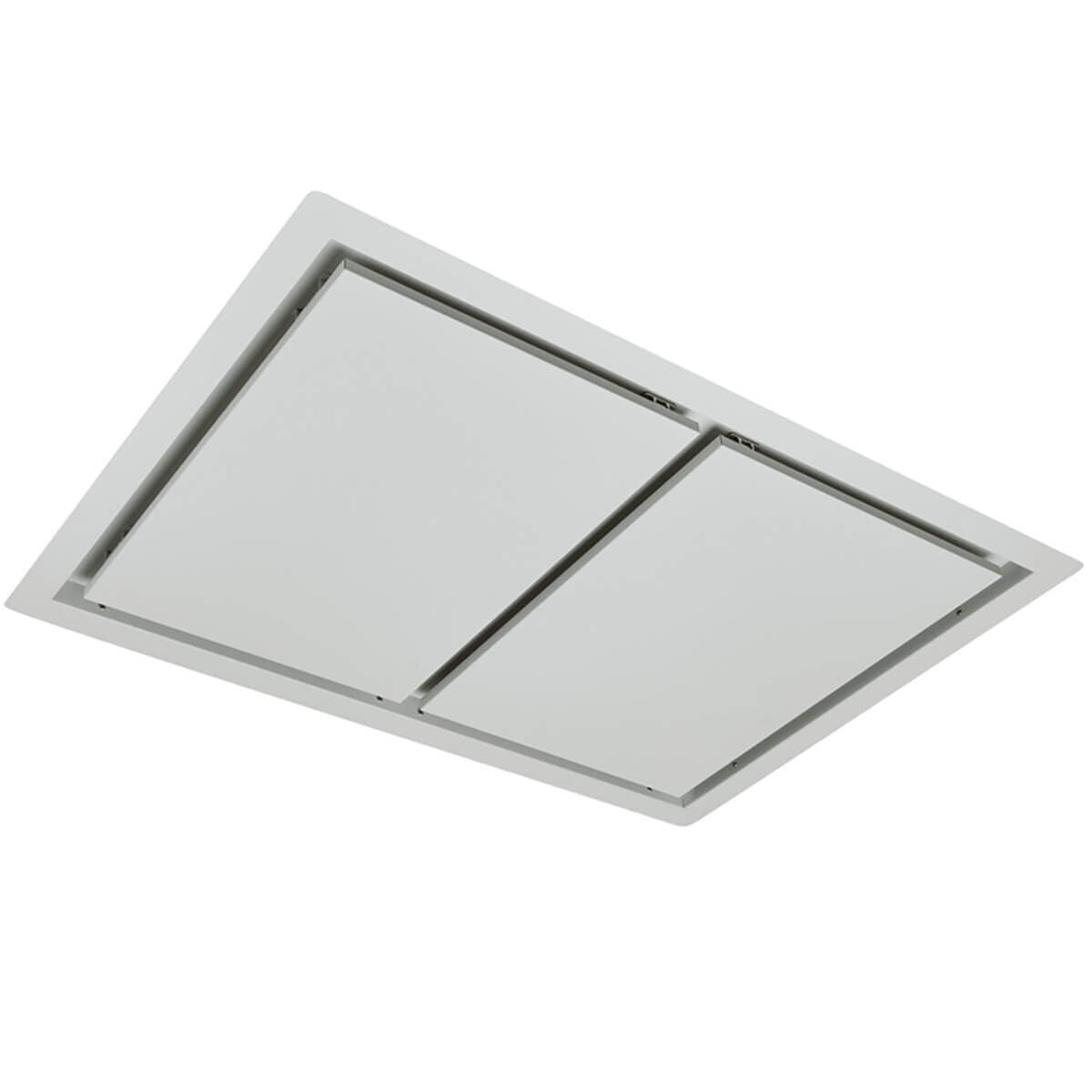 Schweigen 100cm White Ceiling Cassette Rangehood - ISO Drive SE Motor, 3200m³/h - SCC1000W-SEPAK