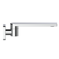 Mondella Chrome Rococo Swivel Bath Spout - 265mm x 65mm x 200mm - Lead-Free Stainless Steel - SuperSaverAU - view 2