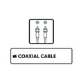 Click 1 F Connector TV Lead - 1.5m - Black - Secure Connection - SuperSaverAU - view 2