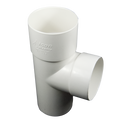 Icon Plastics 65mm White PVC Round Junction Downpipe 95 Degree