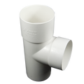 Icon Plastics 65mm 95 PVC Round Junction Downpipe - White - 110mm x 70mm x 190mm - SuperSaverAU - view 2