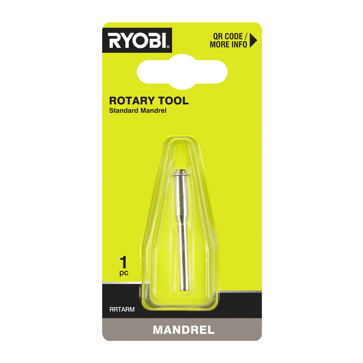 Ryobi Rotary Mandrel - 51mm x 21mm x 101mm - Secure Connection for Accessories - SuperSaverAU - view 1