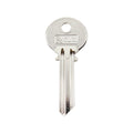 Ehi ya5 Silver Blank Key - Nickel Plated Brass - Key Duplication - SuperSaverAU - view 2