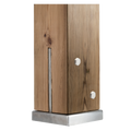 Vuepro T Blade Concealing Cap - 120 x 120 x 30mm - Stainless Steel - Each - SuperSaverAU - view 2