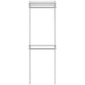Elfa Essentials 644mm Wardrobe Pack - White E-Poxy Bonded Steel - 10 Year Warranty - 11988