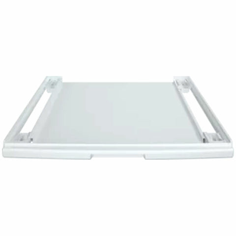 Bosch stacking kit with pull-out shelf - White finish - Laundry stacking accessory - WTZ27400
