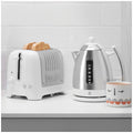 Dualit Jug Kettle 1.5L - Gloss White Polished Finish, 2400W Rapid Boil, 360 Degree Base - DU72041