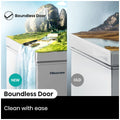 Hisense 200L Hybrid Chest Freezer - White, 5.5 Star Energy Rating, Electronic Control - HRCF201