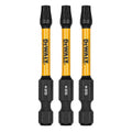 Dewalt Flextorq Screwdriver Bit 3 Pack - 57mm TX25 - Durable Impact Absorption - SuperSaverAU - view 1