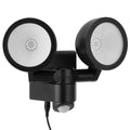 Arlec 330 Lumens LED Solar Security Sensor Light, Black Wall Mount LVS535