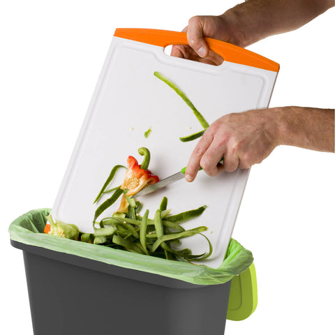 Maze 9L Slim Compostable Bags, 20 Pack, Starch-Based, Green