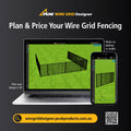 Peak Black Steel Fence Brackets - Wire Grid Fencing 6 Pack - 107mm x 10mm x 115mm - Durable - SuperSaverAU - view 2