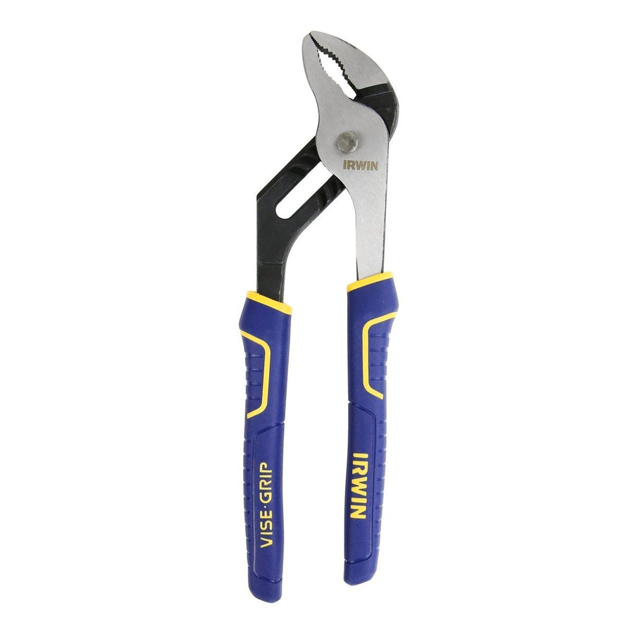 Irwin Groove Joint Pliers - 250mm - Nickel-Chromium - Anti-Pinch Grips - SuperSaverAU - view 1