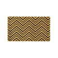 Zig Zag Coir Outdoor Mat - 40 x 70cm - Durable - Non-Slip - Dirt Trapping - SuperSaverAU - view 1