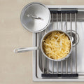 Oliveri Foldamate sink accessory - Stainless Steel, dishwasher safe parts, fits many sinks - ACP105