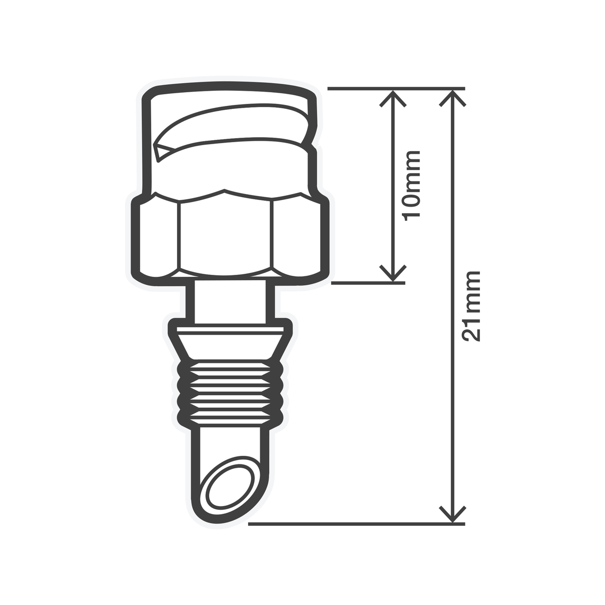 Holman Brass Micro Spray 1/4 Circle 8.5mm Brass Precision Watering - SuperSaverAU - view 2