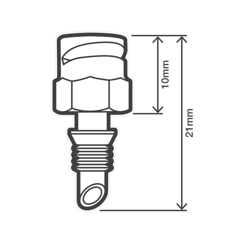 Holman 1/4 Circle Brass Micro Spray 5 Pack, 4mm Above-Ground, 15m Coverage