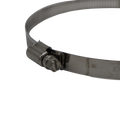 Pacific Air 125mm Stainless Steel Worm Clamp - 2 Pack, Round Duct