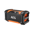 AEG 18V/240V Dual Speaker Hybrid Radio, Bluetooth, Indoor/Outdoor A18DSR0