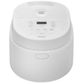 Panasonic Premium 10-cup rice cooker - 10 auto menus, Binchotan charcoal-coated pot, white - SR-DL184WST
