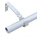 Pillar White Adjustable Universal Curtain Rod Bracket - 25mm & 32mm - 1 Pair - Easy Install - SuperSaverAU - view 2