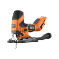 AEG 18V Brushless Sub Compact Barrel Grip Jigsaw Skin Only - 186mm x 83mm x 270mm - Precision Cutting - SuperSaverAU - view 1