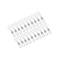 Boxsweden Stainless Steel Clothes Pegs 20 Pack - Durable UV Resistant - 27mm x 125mm x 145mm - Silver - SuperSaverAU - view 4