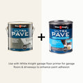 White Knight Ultra Pave Concrete Paint 1L Medium Grey - Quick Dry - DuraTough® - SuperSaverAU - view 5