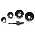 Craftright 5 Piece Hole Saw Set Carbon Steel 32-54mm for Wood