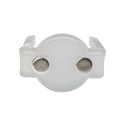 Everhang 30mm Clear PVC Magnetic Light Clips, 100 Pack