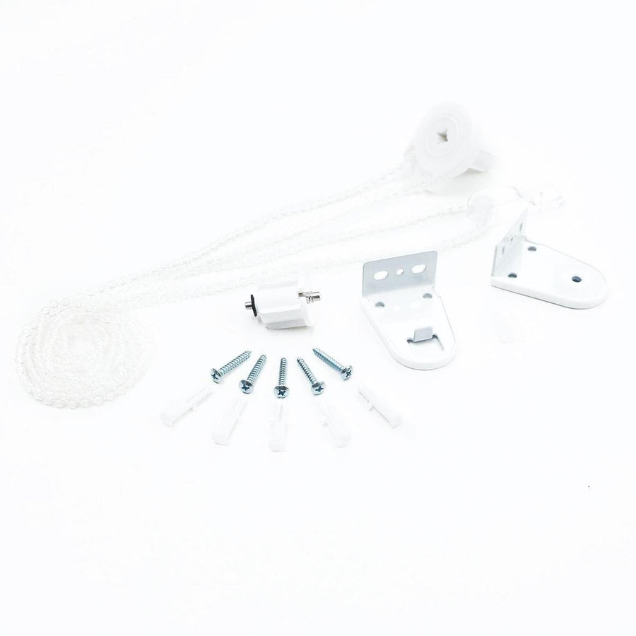 Windoware Roller Blind Hardware Kit - 25mm - White - Various Components - SuperSaverAU - view 1