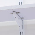 Flexi Storage Home Solutions Duo Shelf Clips Chrome Steel Double Slot - 6 Pack