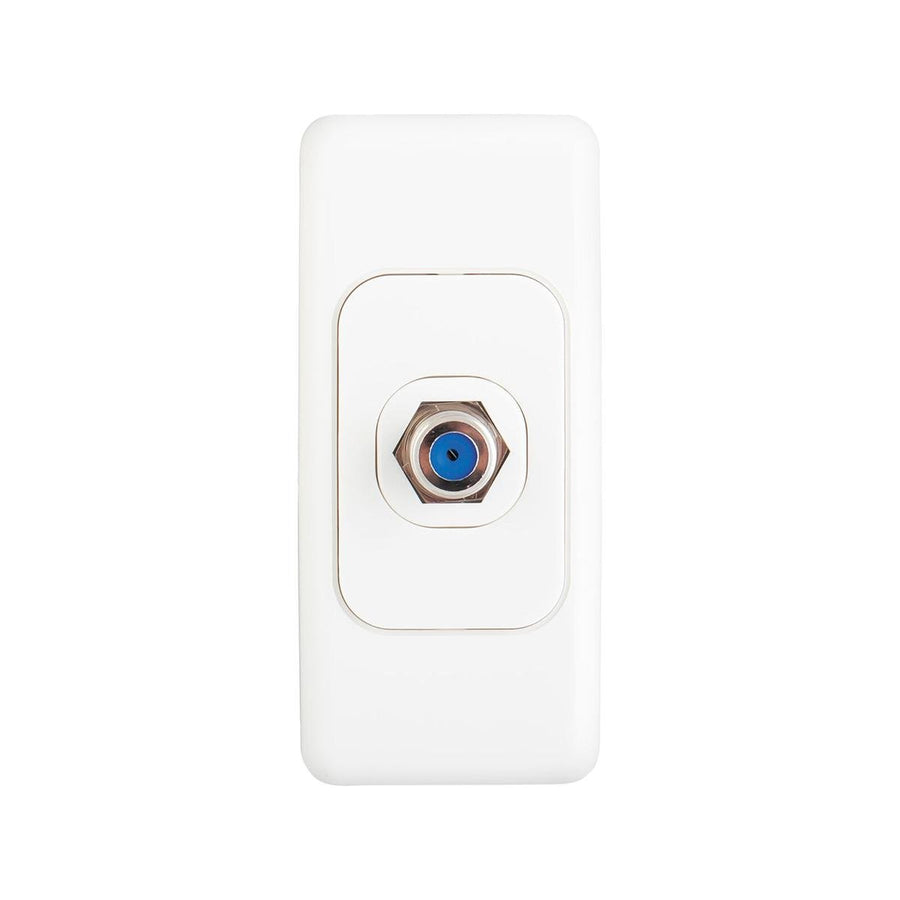 DETA Architrave F Connector - 34mm x 74mm - Polycarbonate - Indoor Use - SuperSaverAU - view 1