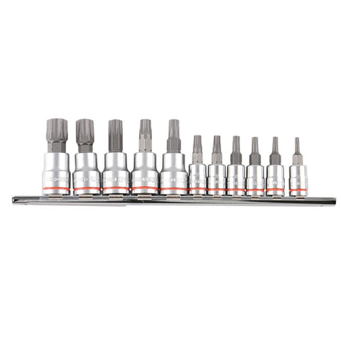 Kincrome Tamperproof Torx Screwdriver Set - 11 Piece - S2 Steel - Heavy Duty - SuperSaverAU - view 1