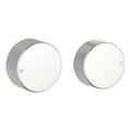 Mondella Chrome Resonance Wall Top Assembly - 1/4 Turn - Textured Handle - 240mm x 60mm x 1240mm - SuperSaverAU - view 1