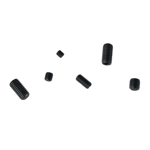 Pinnacle M5 M8 Black Assorted Grub Screw Set 12 Pack Metal Durable - SuperSaverAU - view 1